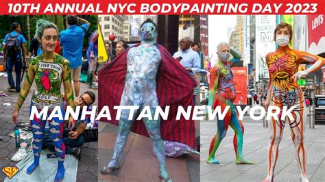 LIVE New York: 10th Annual NYC Body Painting Day